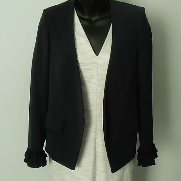 CLUB MONACO|| Ruffled Fionnah Jacket - Picture 3 of 16